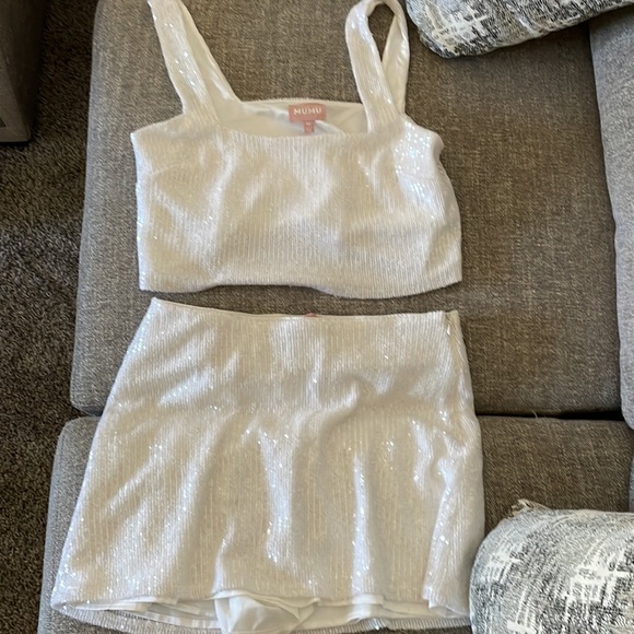 Show Me Your Mumu sequined tank top and skort - Picture 4 of 9